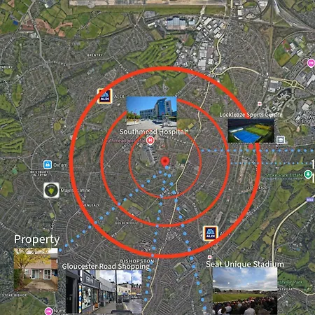 4 Bedroom Contractor Near Southmead Hospital Airbus Rolls Royce Filton Nyaraló Bristol