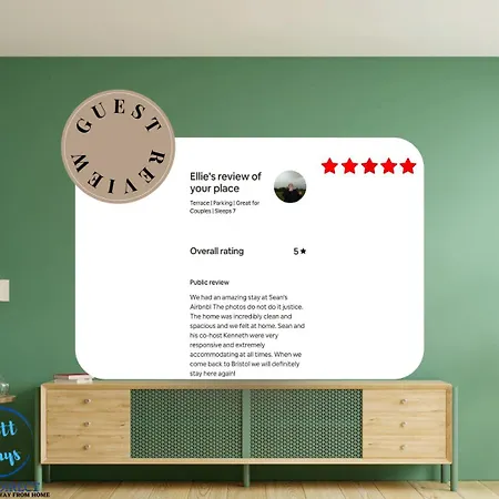 Prázdninový dům Free Parking Sleeps 7 Garden With Patio Gloucester Road